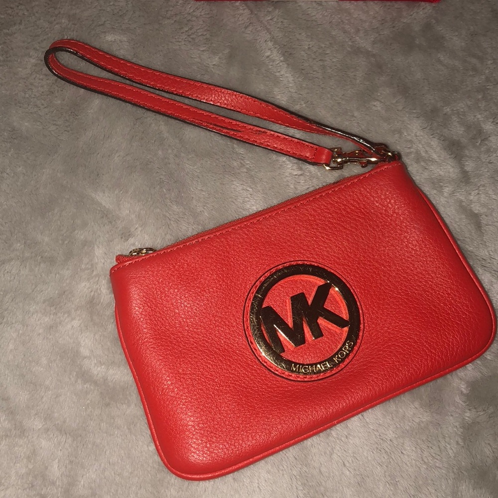 Michael Kors wrist wallet, never used, no tags